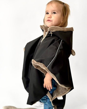 Piapimo Ponczo Samochodowe 75-105cm Czarne