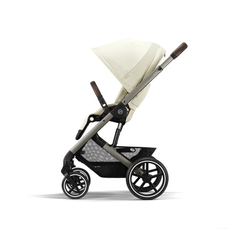Cybex Balios S Lux Wózek Spacerowy Seashell Beige Rama Taupe