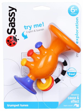 Sassy Trąbka Edukacyjna 6m+