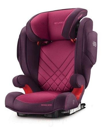 Recaro Monza Nova 2 Seatfix Fotelik Samochodowy 15-36kg Core Power Berry