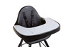 Childhome Tacka ABS do krzesełka Evolu 2 + mata silikonowa Black