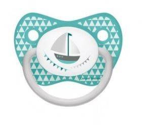 Canpol Babies Let's Celebrate Smoczek Uspokajający Silikonowy Anatomiczny 0-6m Zielony
