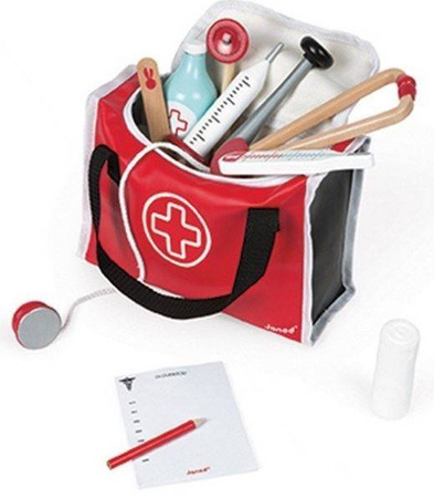 Janod Zestaw Lekarza z 10 Akcesoriami