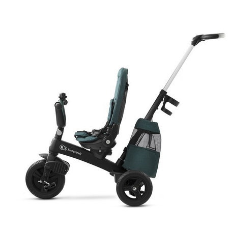 Kinderkraft EASYTWIST - Rowerek trójkołowy Midnight Green