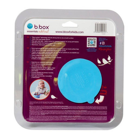 B.Box Silikonowa Miseczka Z Łyżką Ocean Breeze