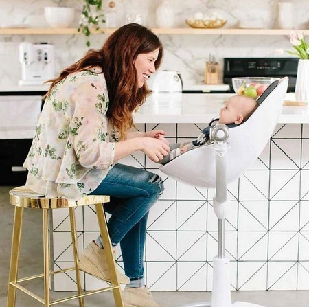 Bloom Chrome Stelaż Krzesełka Fresco Biały