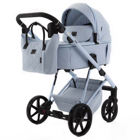 Adamex Delta Natura 4 Wózek Głęboko-Spacerowy Sky