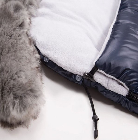 Śpiwór do Wózka Eevi 3W1 Jasny Szary