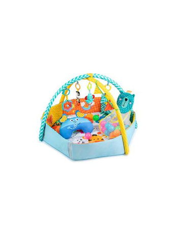 Momi Multi 2w1 Mata Edukacyjna Basen z Piłkami