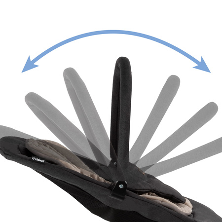 Kidwell Rubi Leżaczek Bujaczek Black/Gold