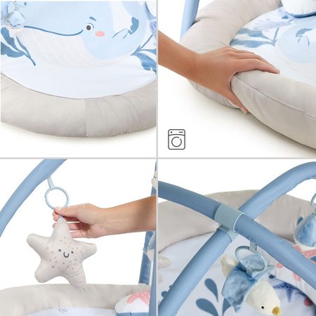 Kinderkraft Cozy Play Mata Edukacyjna Nordic Breeze