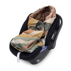 Makaszka Kocyk Do Fotelika Rainbow Mountain