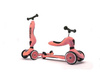 Scootandride Highwaykick 1 Jeździk i Hulajnoga 2w1 1-5 Lat + Scootandride Kask S-M Peach