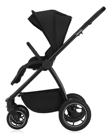 Lionelo Meril Wózek Głęboko-Spacerowy Black Onyx
