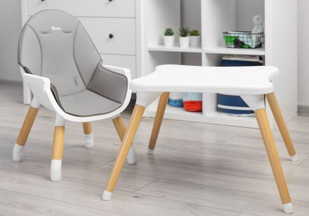 Caretero Tuva Krzesełko do Karmienia Grey