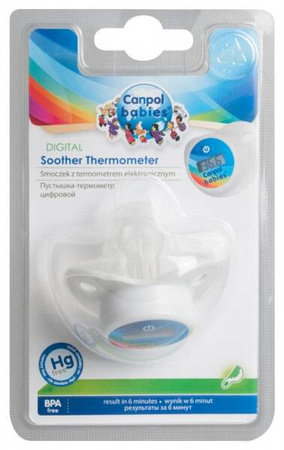 Canpol Babies Smoczek Z Termometrem