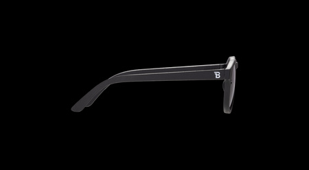 Babiators Keyhole O-KEY001-S Smoke Lens Rozmiar 0-2+ Jet Black