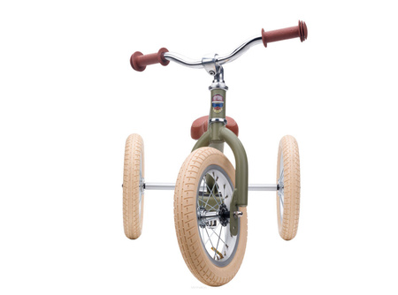Trybike Pierwszy Rowerek Trójkołowy Dziecięcy Biegowy 2w1 Zielony Matowy