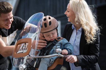 Bobike ONE Mini - Fotelik rowerowy Na Ramę Chocolate Brown