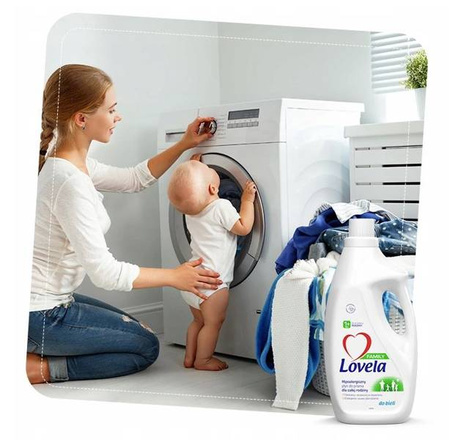 Lovela Family Płyn do Prania 1,85 l. Do Bieli