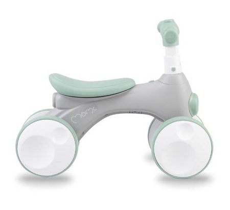 MoMi Tobis Jeździk z Bańkami Światłem i Dżwiekiem Szary