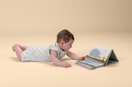 Taf Toys Książeczka Sensoryczna do Zabawy na Brzuszku Króliczek