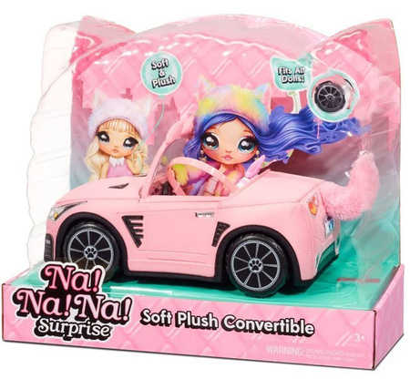 Na! Na! Na! Surprise Soft Plush Miękkie Auto Samochód Dla Lalek