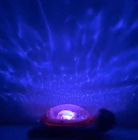 Cloud B Twilight Turtle Lampka Żółw Podwodny Różowy