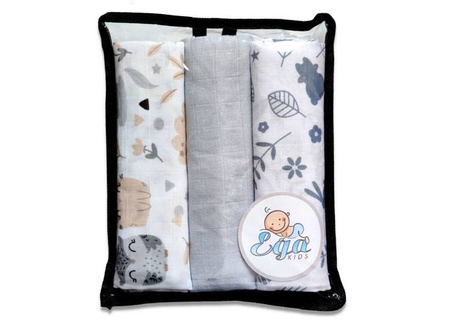 Ega Zestaw Pieluch Muślinowych 60/80 1266