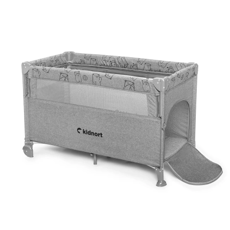 Kidnort Livsmiljö Łóżeczko Turystyczne Jasny Szary