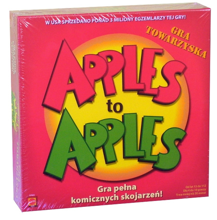 Mattel Gra Apples to Apples
