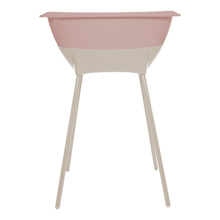 Luma Zestaw Kąpielowy 8 Elementów Wanienka i Akcesoria Blush Pink