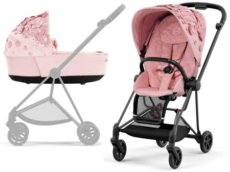 Cybex Mios 3.0 Wózek Głęboko-Spacerowy Pale Blush Simply Flowers