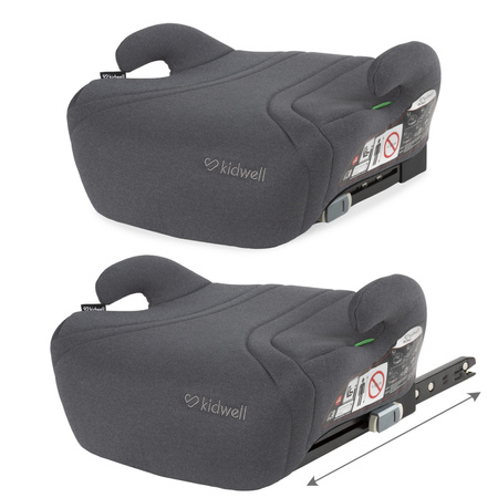 Kidwell Bono Fotelik Samochodowy 125–150 cm Gray