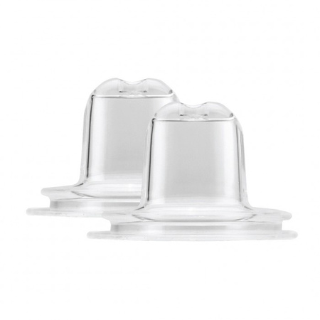 Dr Brown's Ustnik silikonowy NIEKAPEK SR210 do butelki STANDARD 2szt