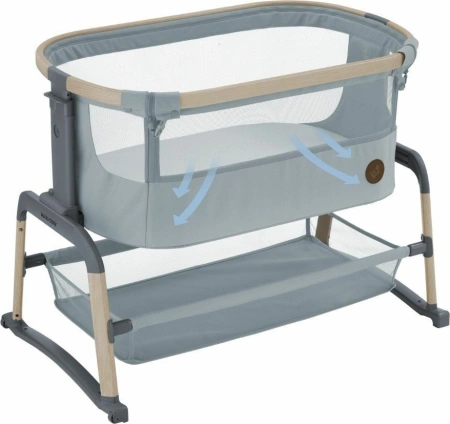 Maxi-Cosi Iora Air Łóżeczko Dostawne Beyond Grey