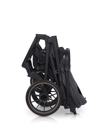 Cavoe Axo Shine Wózek Głęboko-Spacerowy 2w1 + Torba + Adaptery French Grey