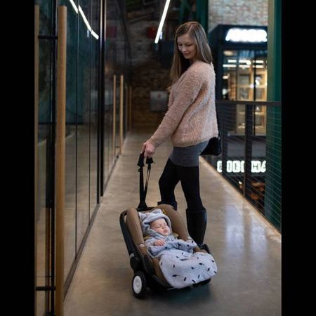 Rollersy Adaptery Z Kółkami Do Fotelików Samochodowych Soft Rose