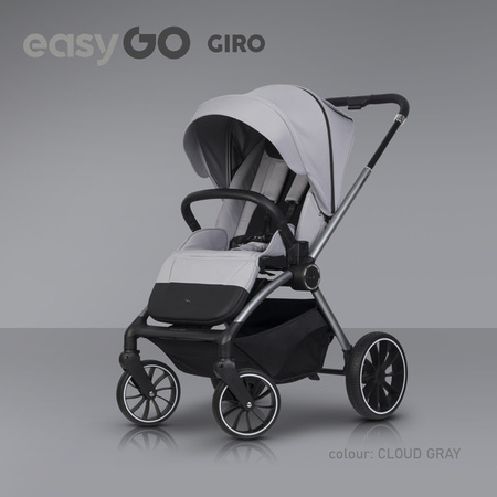 EasyGo Giro Wózek Głęboko-Spacerowy Cloudy Gray