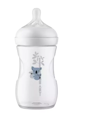 Avent Natural 3 Butelka Responsywna 1m+ 260ml Koala