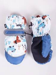 Yoclub! Rękawiczki Narciarskie Chłopięce 10cm