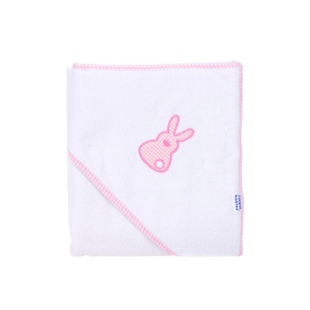 Canpol Babies Okrycie Kąpielowe Dla Niemowląt z Kapturkiem 80x95cm 26/300Mix