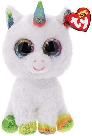 Beanie Boos Jednorożec Pixy Biały 15 cm