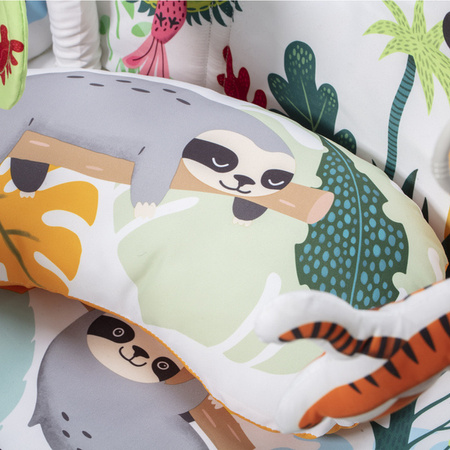 Kinderkraft Baby Tiger Mata Edukacyjna Tropicana