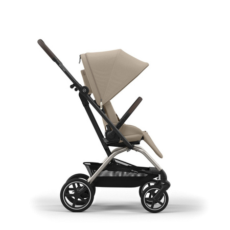 Cybex Eezy S Twist Plus 2 Wózek Spacerowy Rama Taupe Almond Beige 2024