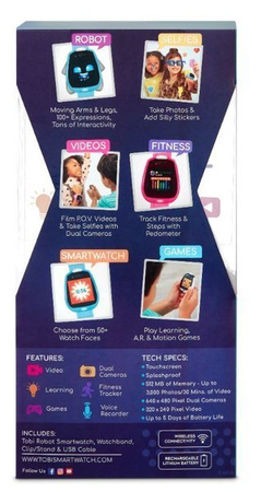 Little Tikes L.O.L Surprise Tobi Robot SmartWatch Zegarek 655340 PL Różowy