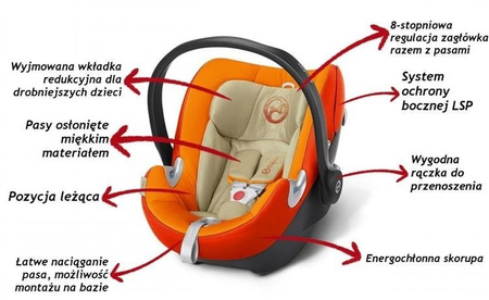 Cybex Aton Q Fotelik Samochodowy 0-13kg Autumn Gold
