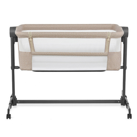 Kinderkraft NESTEE UP 2 Łóżeczko Dostawne 2w1 Beżowy