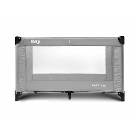 Caretero Łóżeczko Turystyczne Key Grey