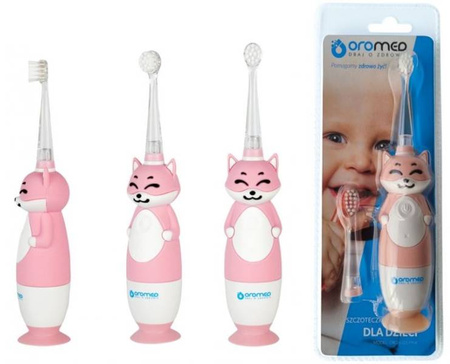 Oromed Szczoteczka Soniczna dla Dzieci Oro-Kids Różowa